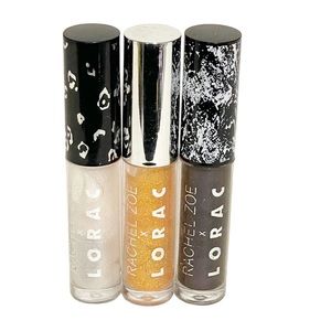 Rachel Zoe X Lorac Diamond Disc Gloss Lot of 3 Face Makeup‎ Beauty